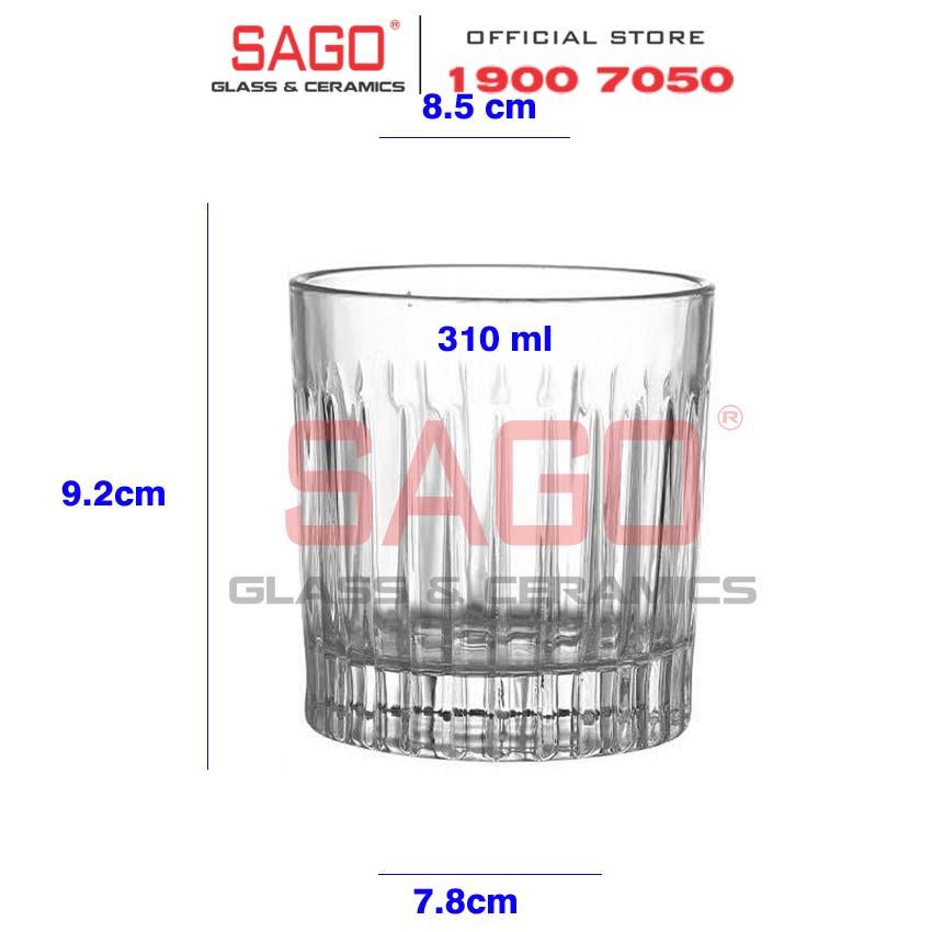 Ly Thủy Tinh Elegant whiskey Timless Rock Glass 310ml | Cốc Thủy Tinh cao cấp