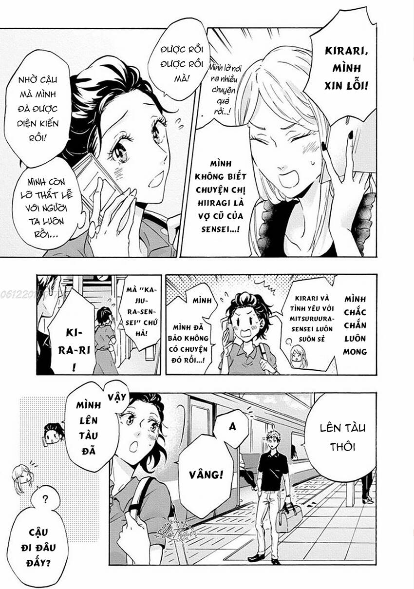 biên tập viên mộng mơ và tiểu thuyết gia chán đời chapter 6 7