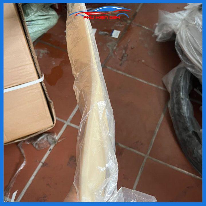 Đuôi gió sau xe liền cốp Honda Civic Kiểu RS 2019-2022 có đèn Led hàng mộc chưa sơn