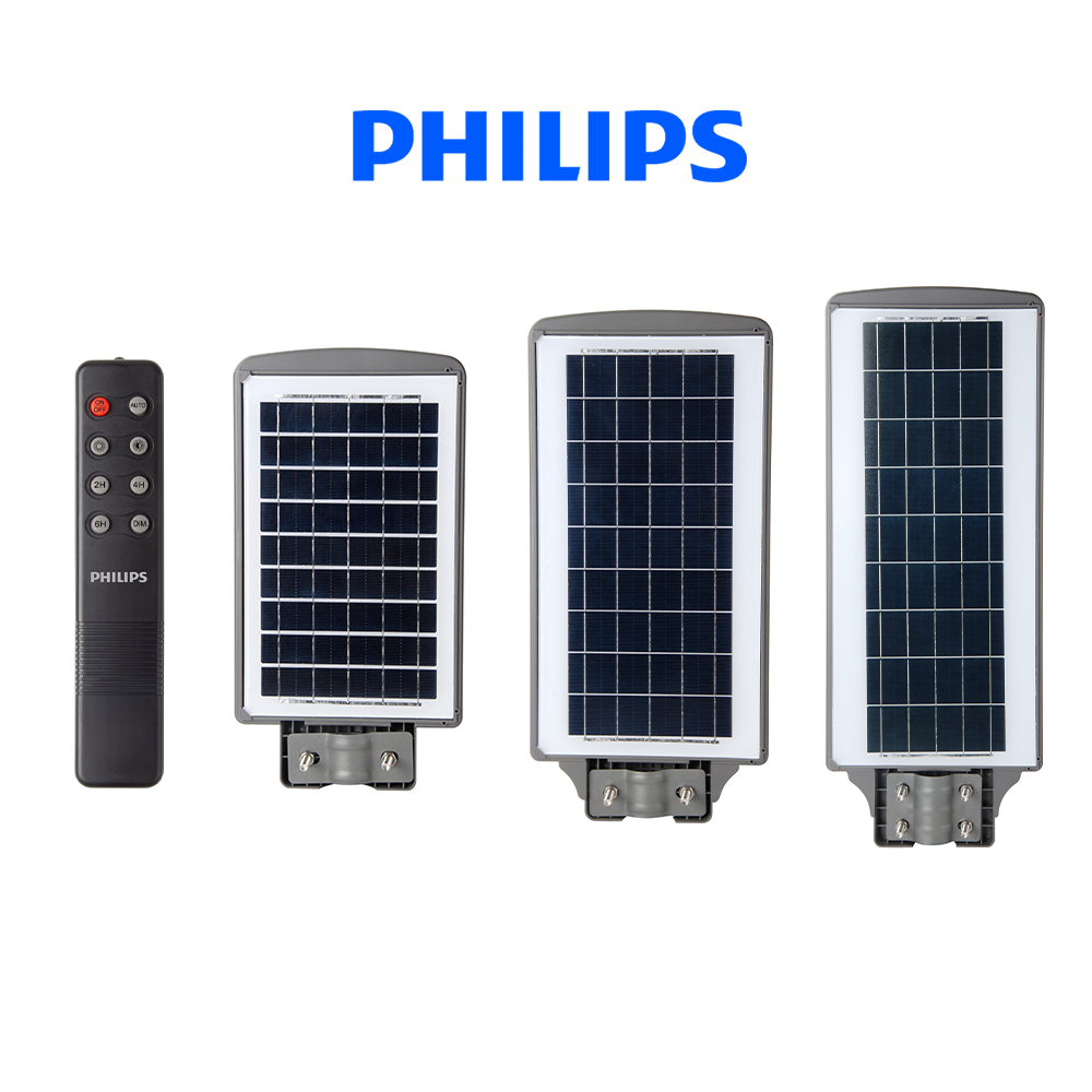 Đèn đường Philips Deco Solar All-in-One streetlight BRC050 LED40/ LED20/ LED10 (KIT/ NOT)