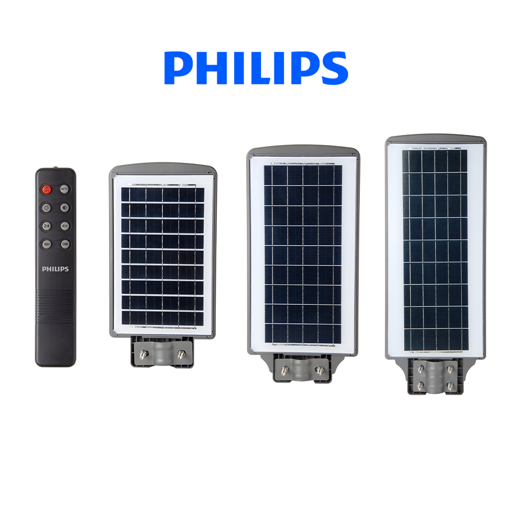 Đèn đường Philips Deco Solar All-in-One streetlight BRC050 LED40/ LED20/ LED10