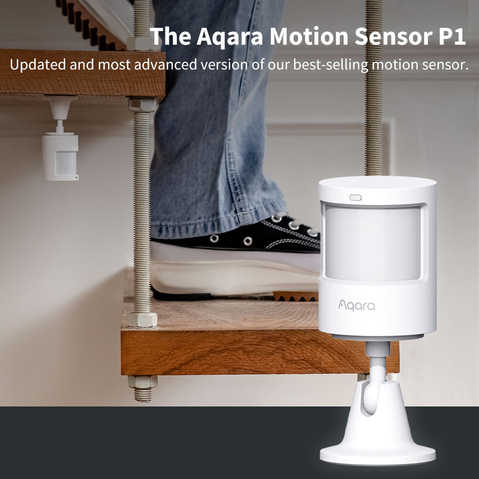 Cảm Biến Chuyển Động AQARA P1 MOTION SENSOR MS-S02 - Góc Quét 170 Độ Tương thích App HomeKit Sóng Zigbee Thông Minh Hàng Chính Hãng BH 12 Tháng