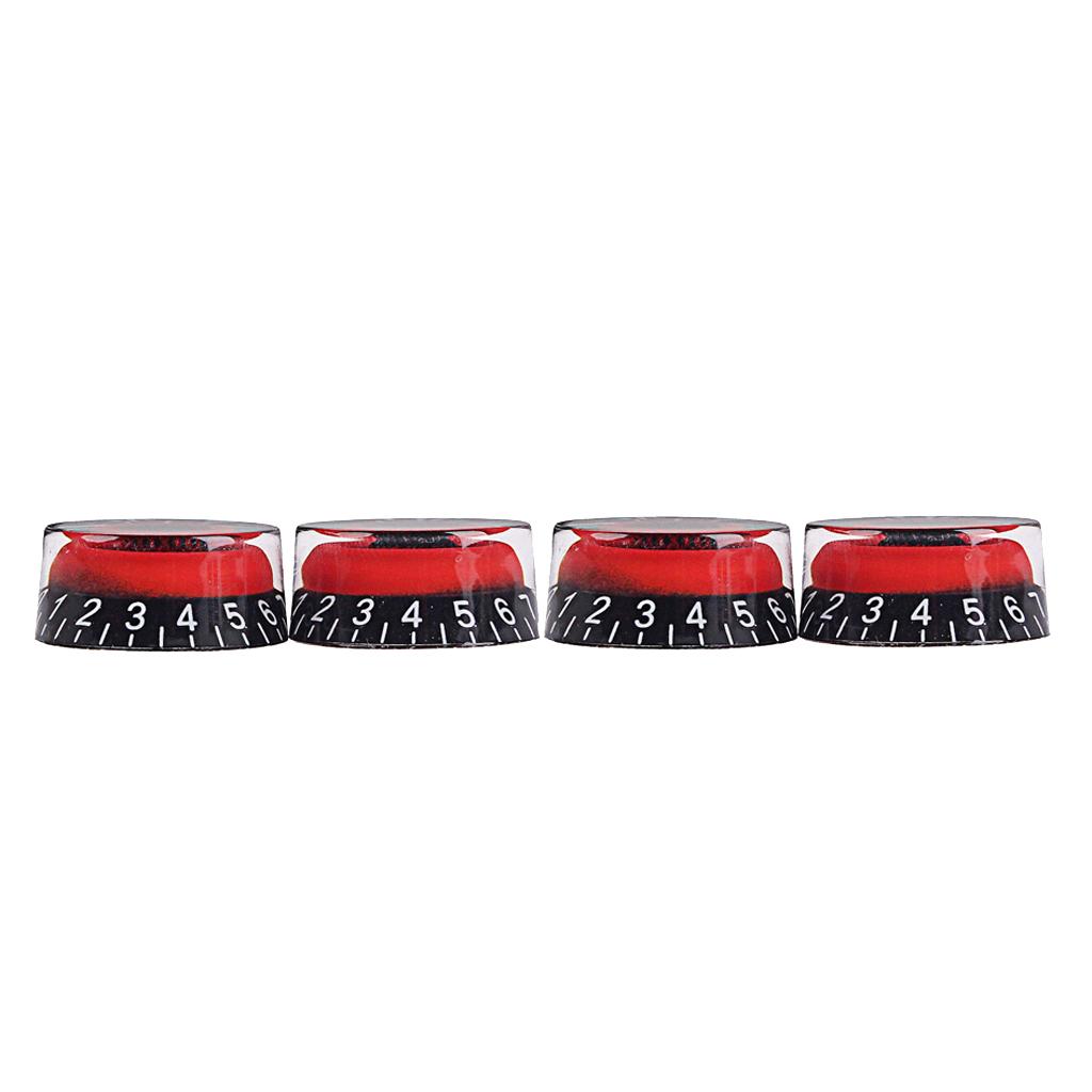 Sunnimix 4 Miếng Đàn Guitar Tốc Độ Nút Cho Gibson LP Điện Phần Guitar