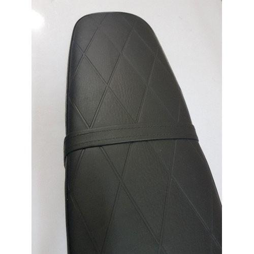 Yên xe độ gắn xe máy 67 màu đen