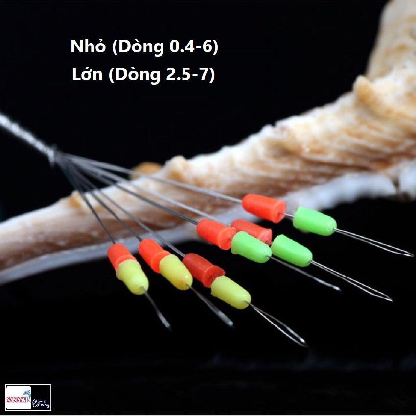 Vỉ Hạt Đậu Định Vị Câu Cá Thắt Nút Đôi Bằng Vải Cotton Chống Xoắn PKK19 - Sanami Fishing