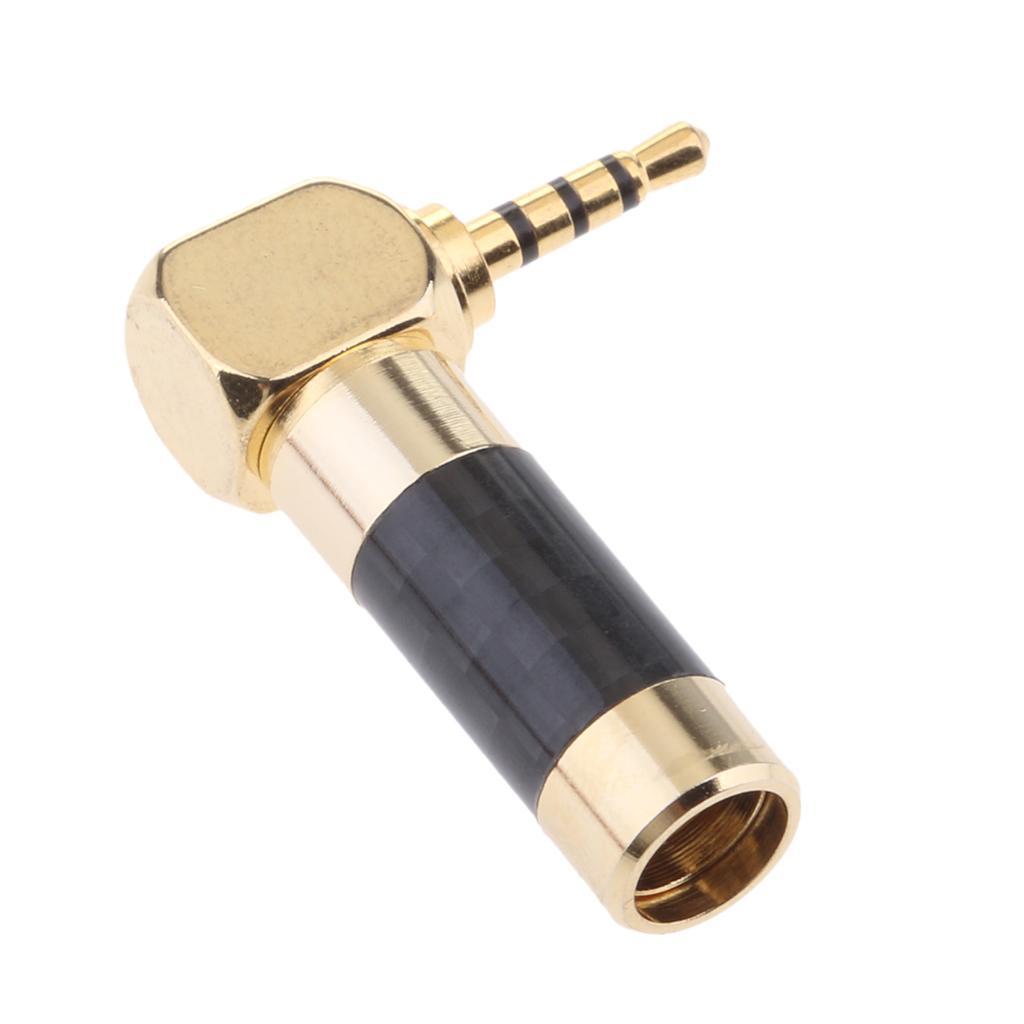 Professional 2.5mm Jack Gold Plated Audio Stereo adapter Converter for Headphone