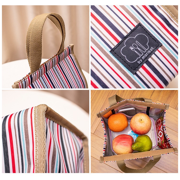 Túi Đựng Hộp Cơm Giữ Nhiệt Size Lớn, Kiểu Dáng Thời Trang Hiện Đại Ver.5 - Hàng Chính Hãng Besti