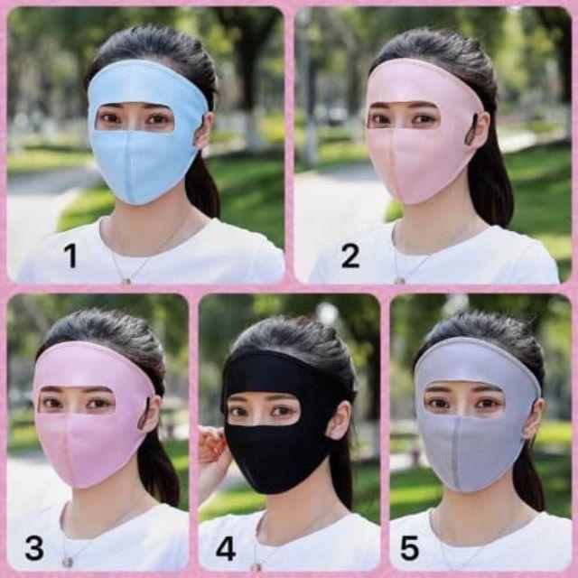 Sẵn -Khẩu Trang Ninja Chống Tia UV Siêu Hot