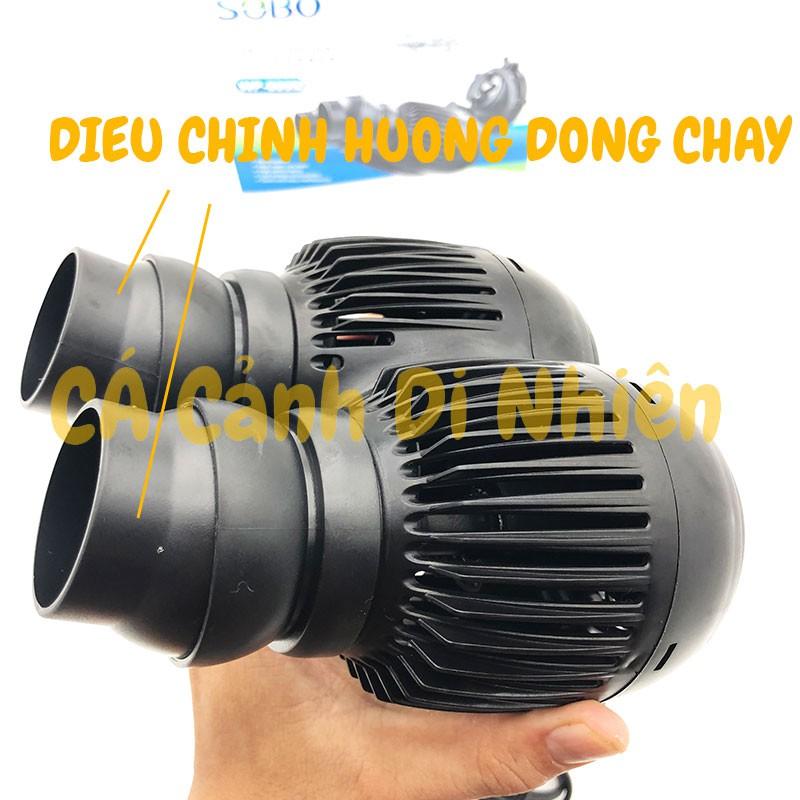 Quạt máy thổi luồng, tạo sóng 2 đầu cho hồ cá SOBO 800M WP-800M 25W
