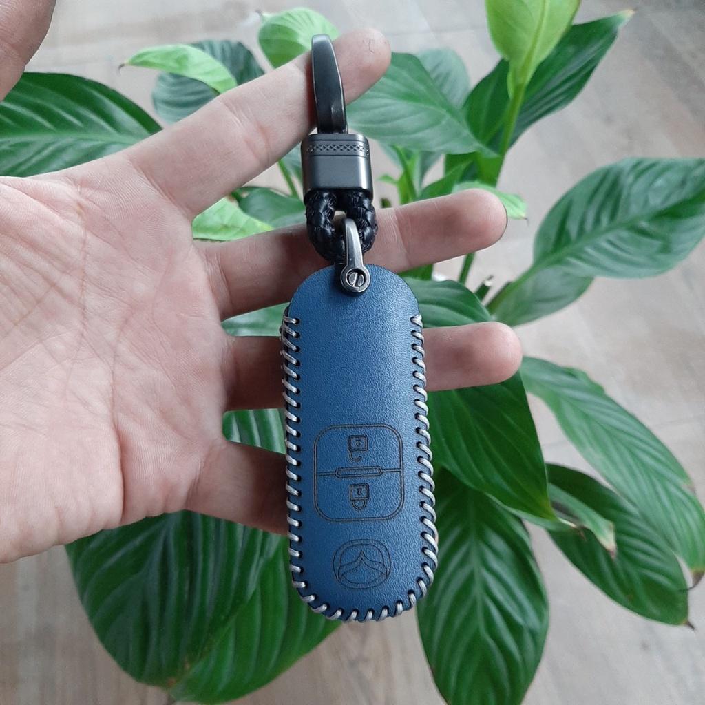 Bao Da Chìa Khóa Mazda 2,3,6,CX5 . Da Bò Nhập Khẩu ITALIA, Khắc Tên + Số ĐT Chủ Xe. Bảo hành da 2 năm