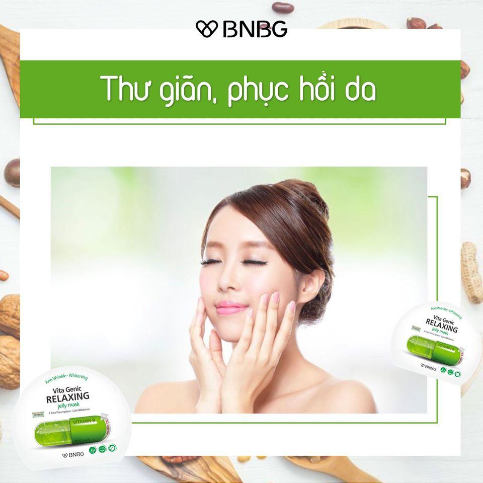Mặt nạ dưỡng da giúp thư giãn và phục hồi da BNBG Vita Genic Relaxing Jelly Mask 30ml