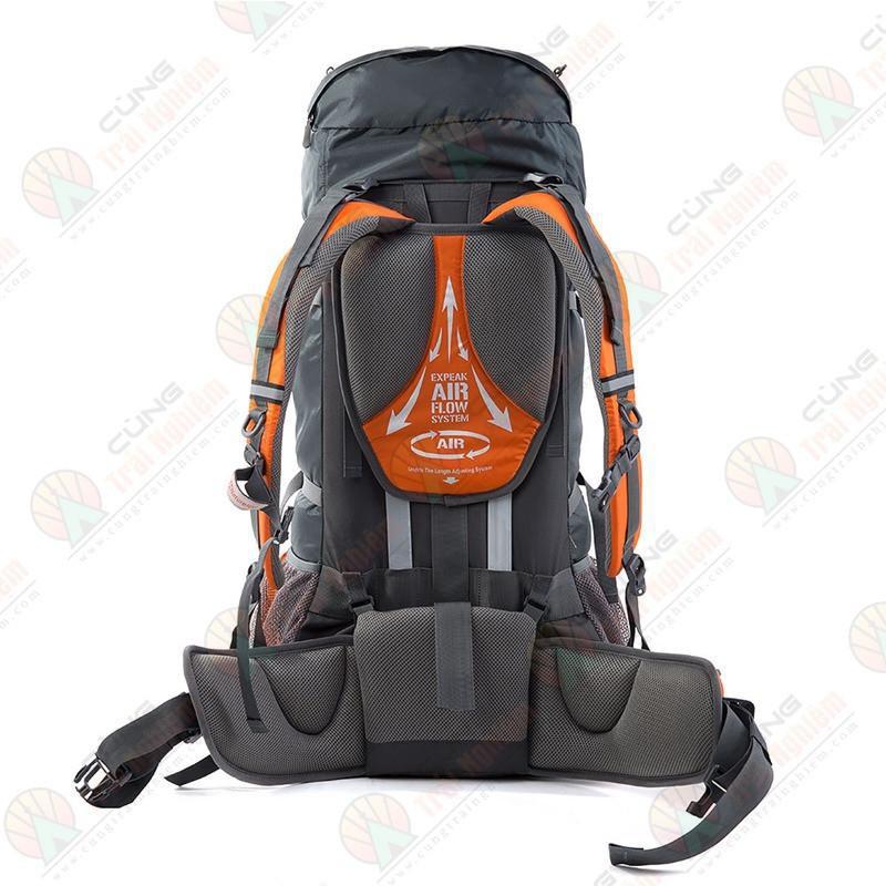 Balo Trợ lực NatureHike NH70B070-B Dung Tích lớn 70L + 5L, dùng cho Du lịch, Phượt, Leo Núi, Thể thao