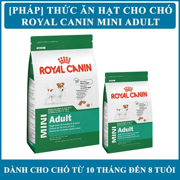 Hạt Royal Canin Mini Adult Cho Chó Trưởng Thành Giống Nhỏ