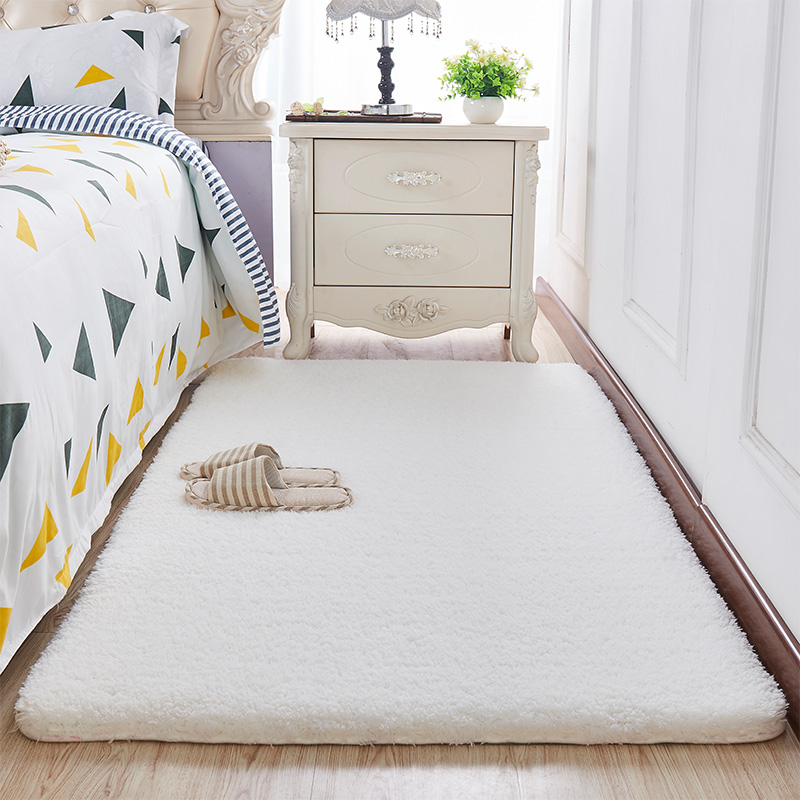 Thảm trải sàn phòng ngủ lông cừu 160x100cm