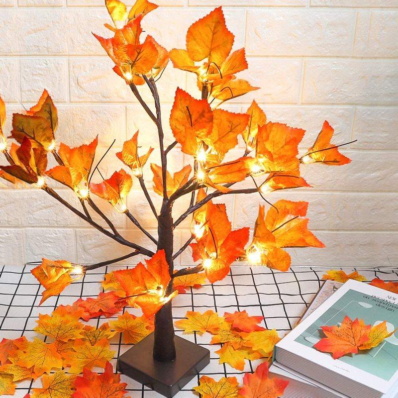 Đèn Led 24 Bóng Hình Cây Thông Trang Trí Giáng Sinh