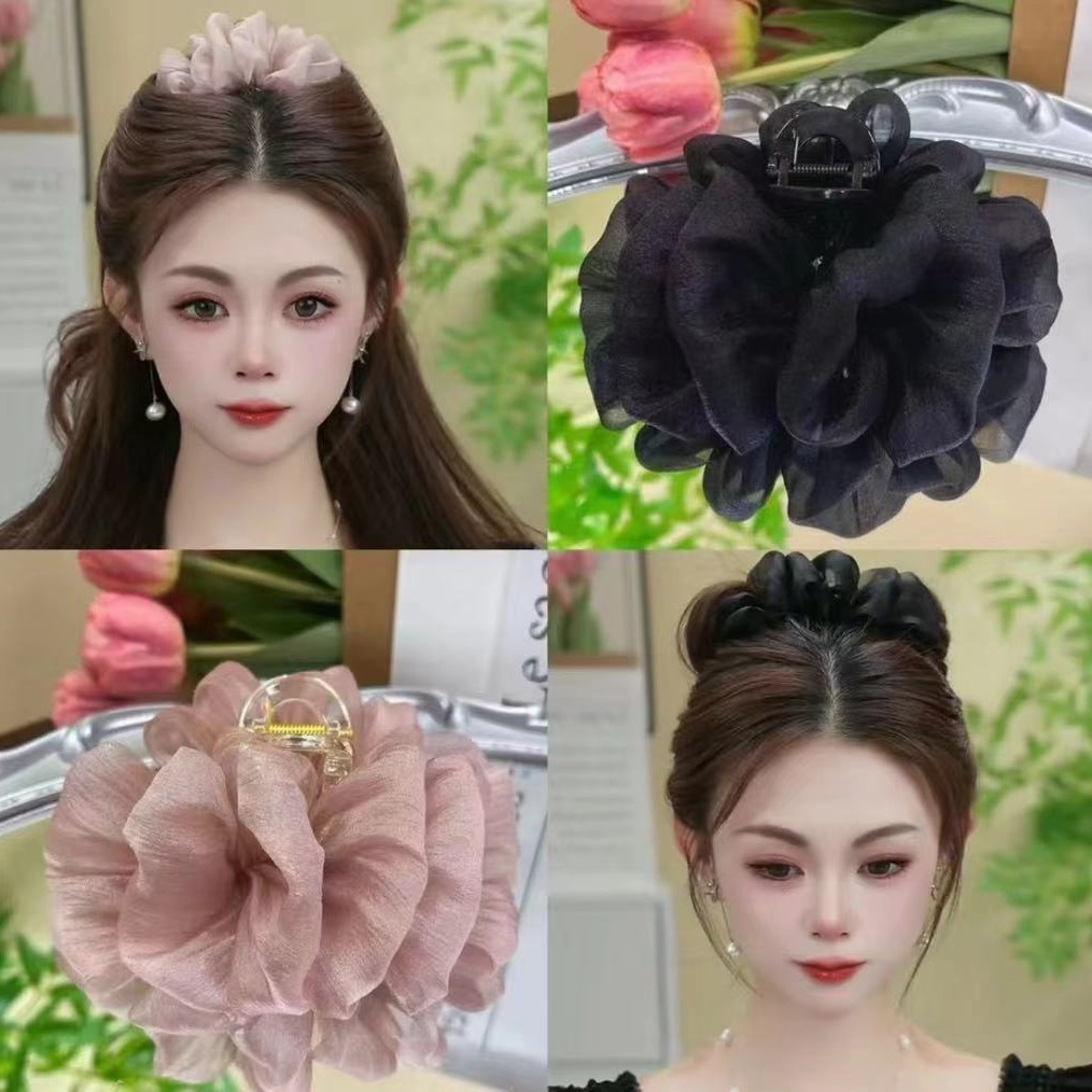 Kẹp nơ thời trang dạng dài thời trang Hàn Quốc - Kẹp tóc dạng dài cỡ lớn - Kẹp tóc sau dạng dài