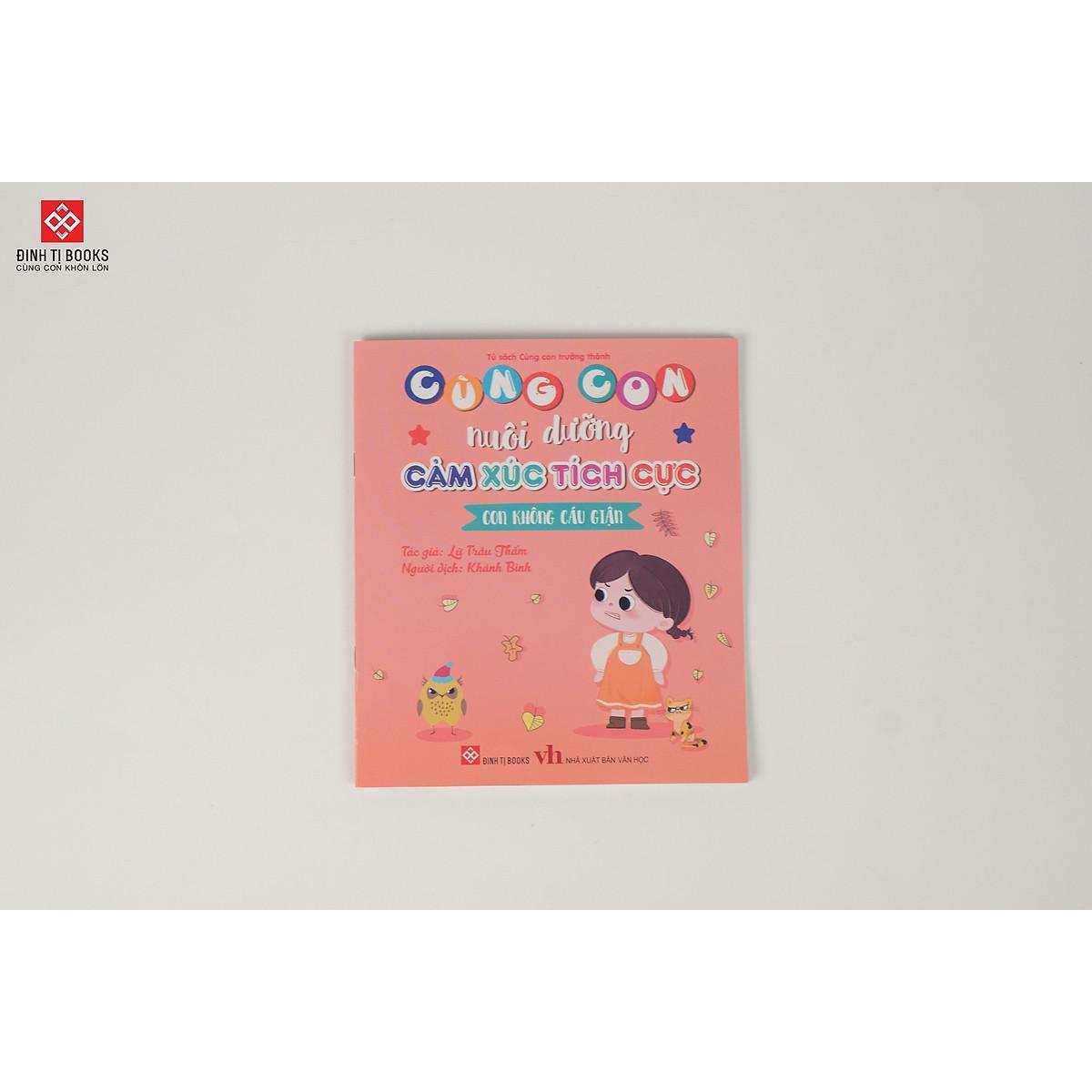 Sách - Cùng Con Nuôi Dưỡng Cảm Xúc Tích Cực - Đinh Tị Books