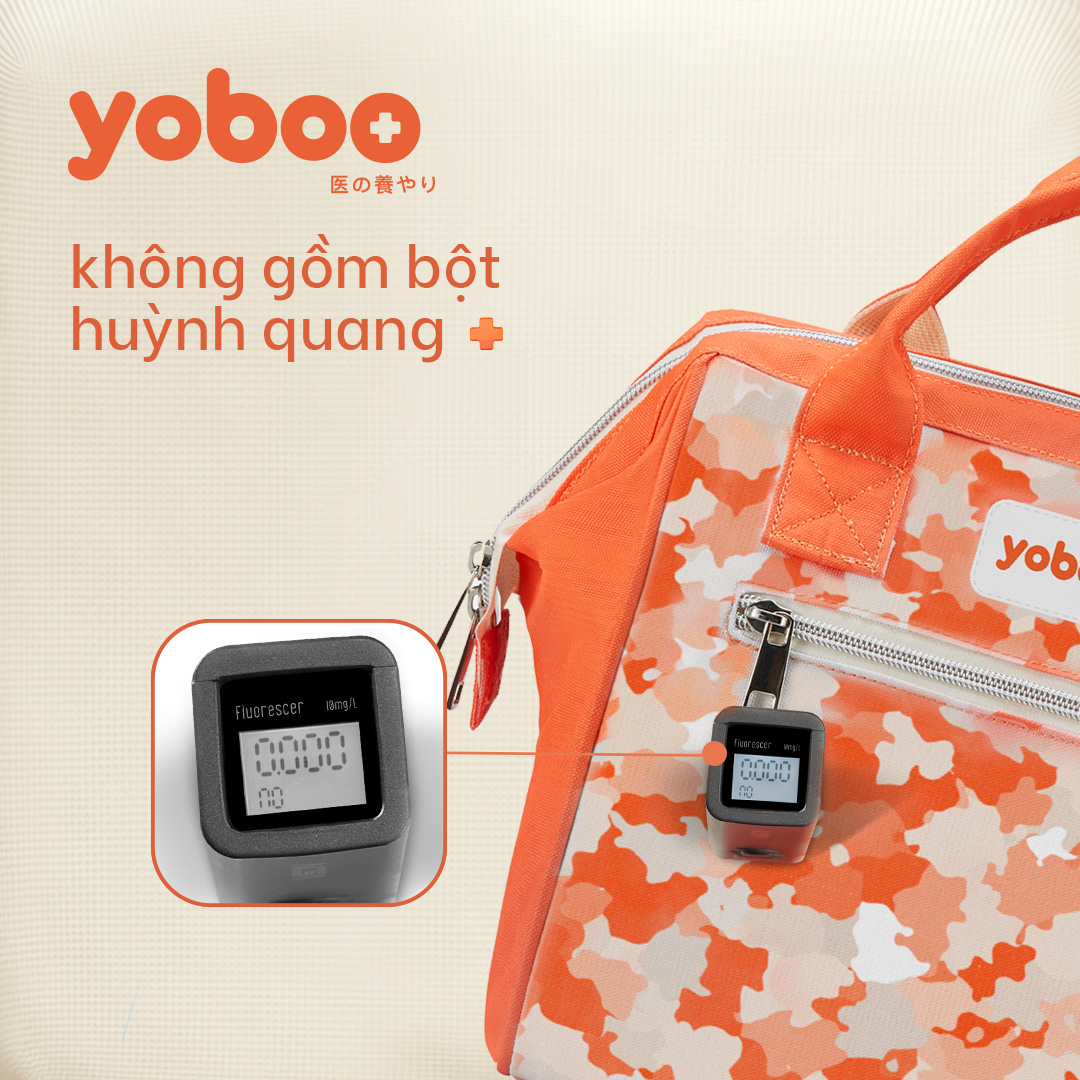 Túi đựng tã Yoboo YB-0012 chống thấm nước miệng túi rộng có dây đeo chéo hoặc đeo vai - Hàng chính hãng