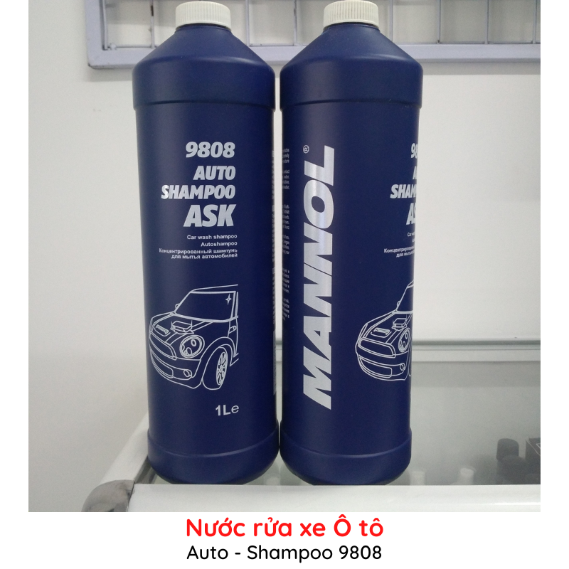 Nước rửa xe Ô tô 1000ml, Auto - Shampoo 9808