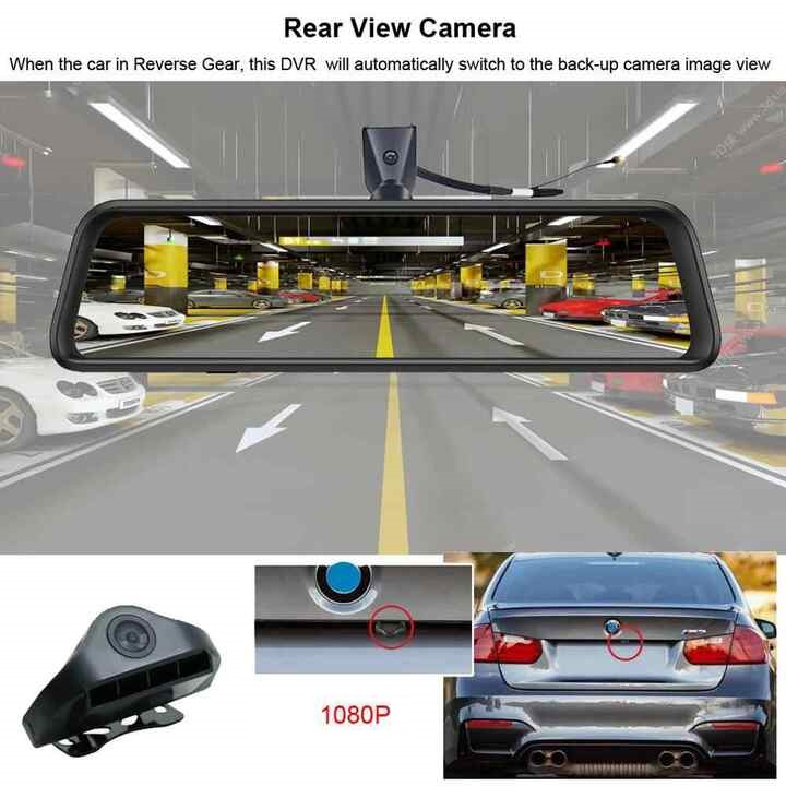 Camera lùi AHD dùng cho camera hành trình AHD, 4 chân, jack 2.5mm, AHD1080P - Góc nhìn: 170°,độ chiếu sáng: 0.01 LUX - Dây tín hiệu dài: 5.5m - Mã: AHD1080P