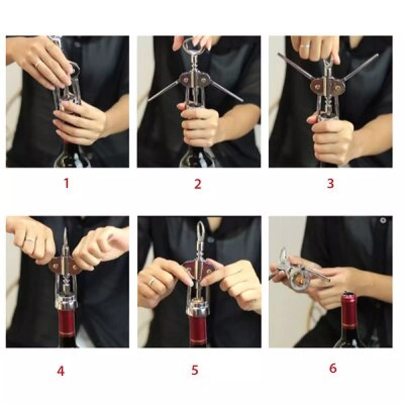 Dụng cụ mở chai vang bằng hợp kim cao cấp