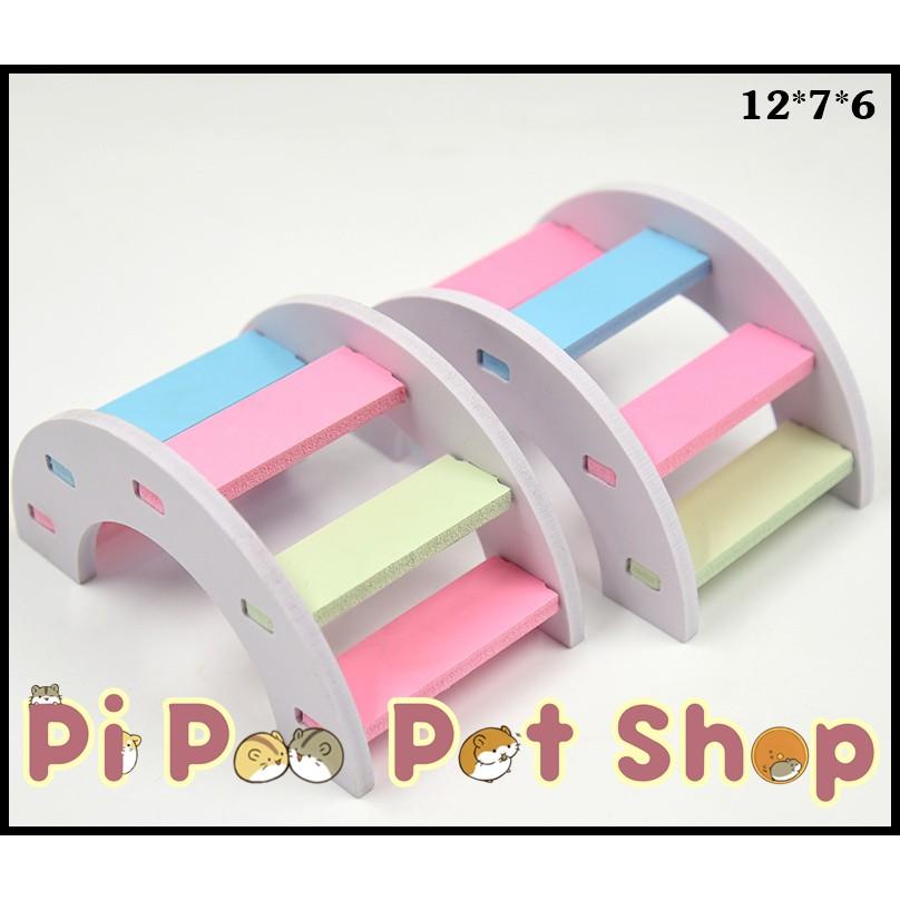 Cầu thang cầu vòng cho Hamster và thú cưng