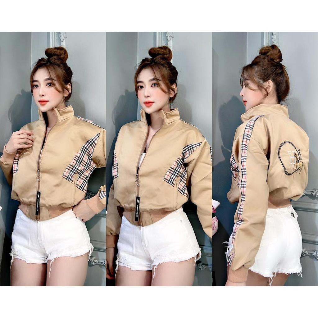 Áo Khoác Chống Nắng Nữ Thêu Con Ngựa Chất Liệu Dù Cát Hàng VNXK Áo Chống Nắng Cực Tốt Chống Tia UV 95