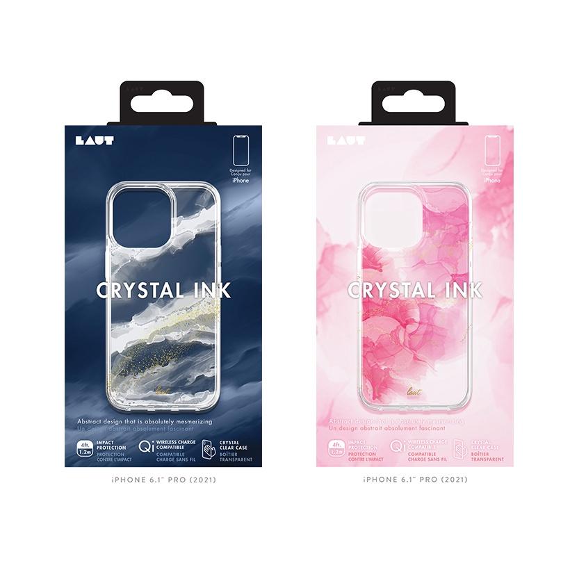 Ốp lưng dành cho iPhone 13/ 13 Pro/ 13 Pro Max LAUT Crystal INK - hàng chính hãng