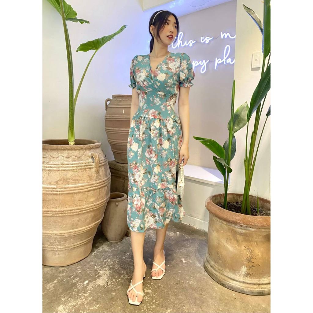 Đầm Hoa Lá Th05