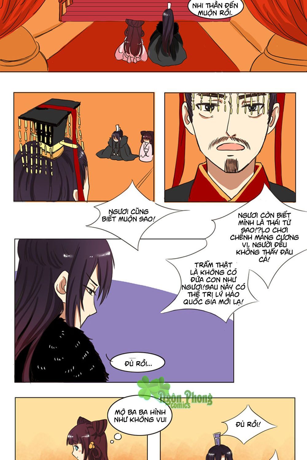 mẫu phi đuôi của người lộ ra rồi kìa chapter 28 9