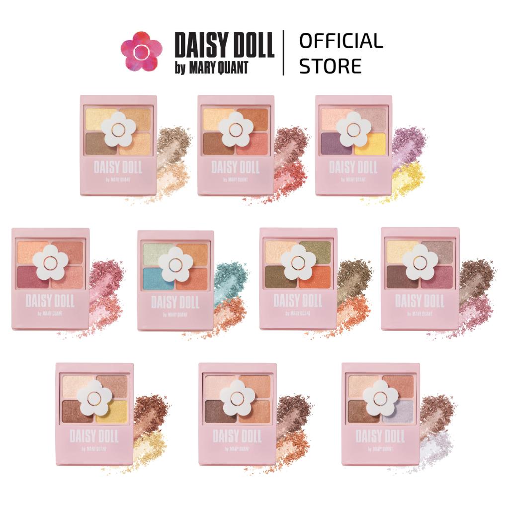 Bảng Phấn Mắt Daisy Doll Nhật Bản Siêu Bền Màu Với 4 Màu Trang Điểm Đa Chức Năng Phấn Má Hồng Phấn Bắt Sáng 5.1g