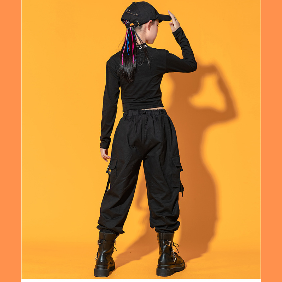 Quần Unisex bé trai bé gái phong cách hiphop chất thô cao cấp QUS001C
