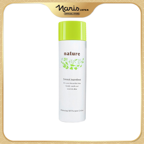 Nước dưỡng và giảm thiểu tế bào chết Nhật Bản cao cấp Naris Nature Whitening All Purpose Lotion (160ml) – Hàng Chính Hãng