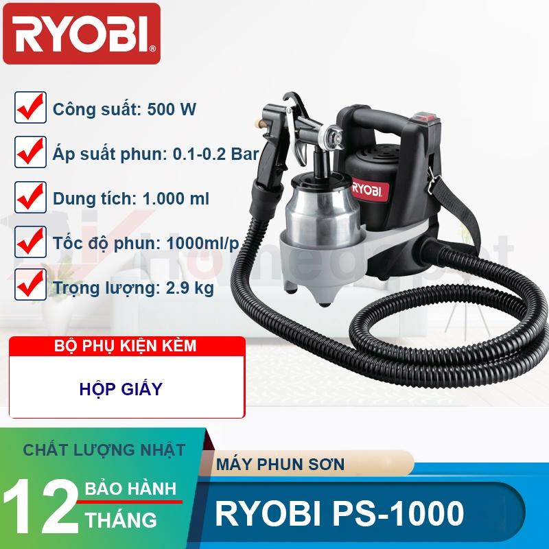 Máy phun sơn Ryobi - Kyocera PS-1000 500W