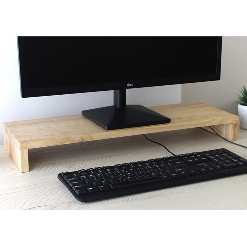 Kệ Đỡ Màng Hình Gỗ – Gía Đỡ Màng Hình Đa Năng – Wood Monitor Stand