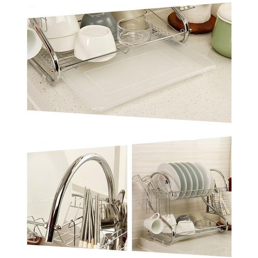 KỆ ÚP BÁT ĐŨA INOX SIÊU TIỆN DỤNG