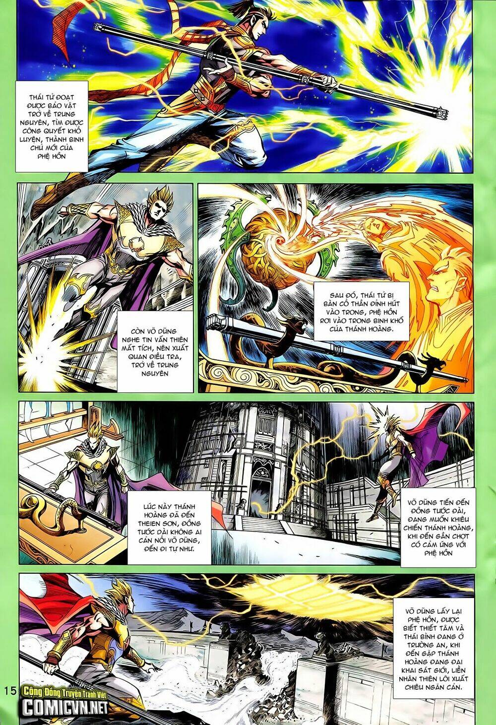 thần binh vấn thiên chapter 32 15