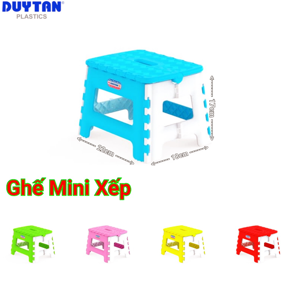 Ghế Mini Xếp Đủ Màu