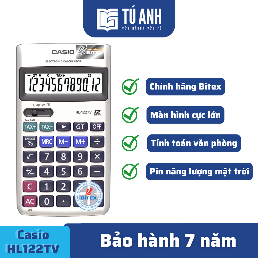 Máy Tính Để Bàn CASIO HL-122TV