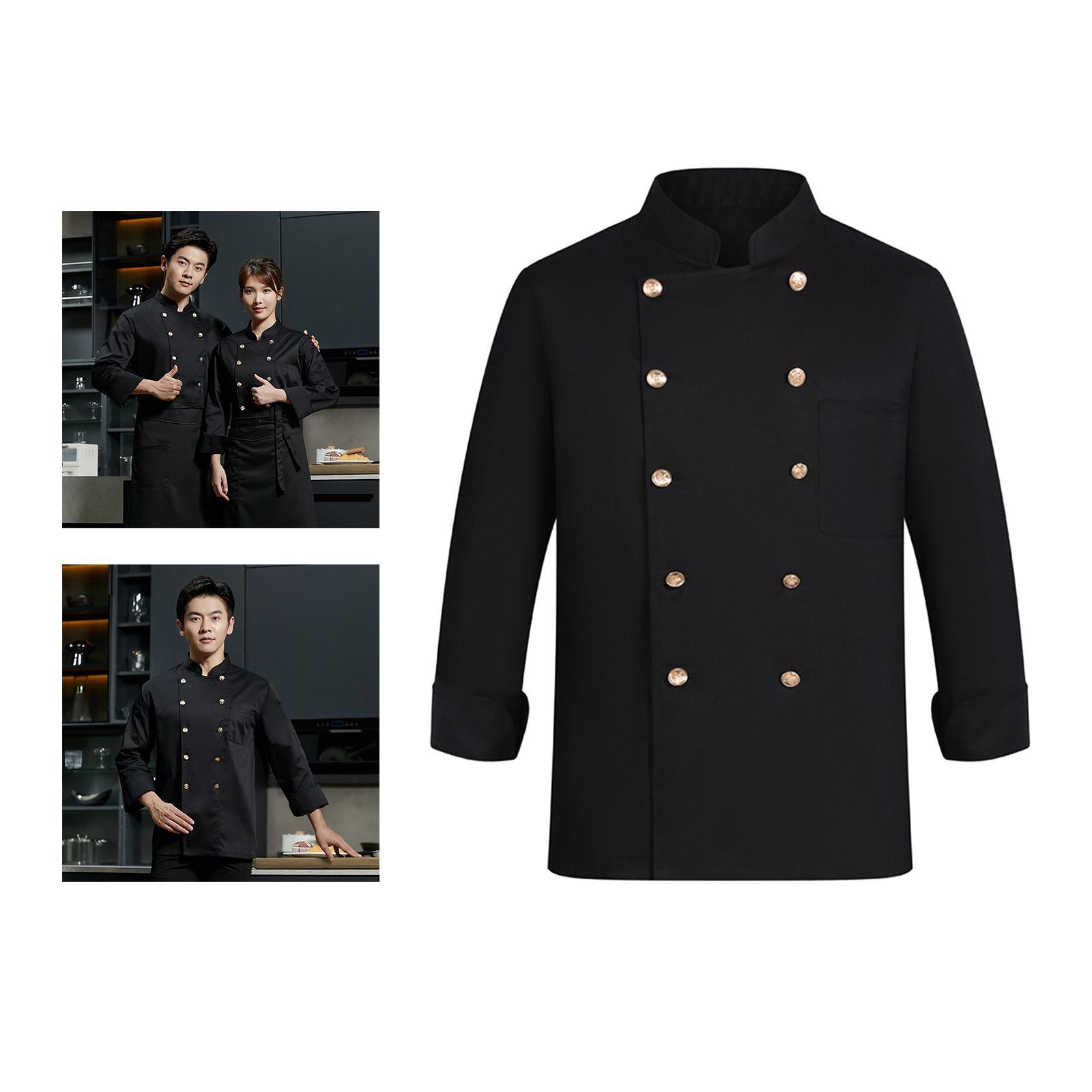 Long Length Sleeve Top Autumn Jacket Workwear for Waiter L Size