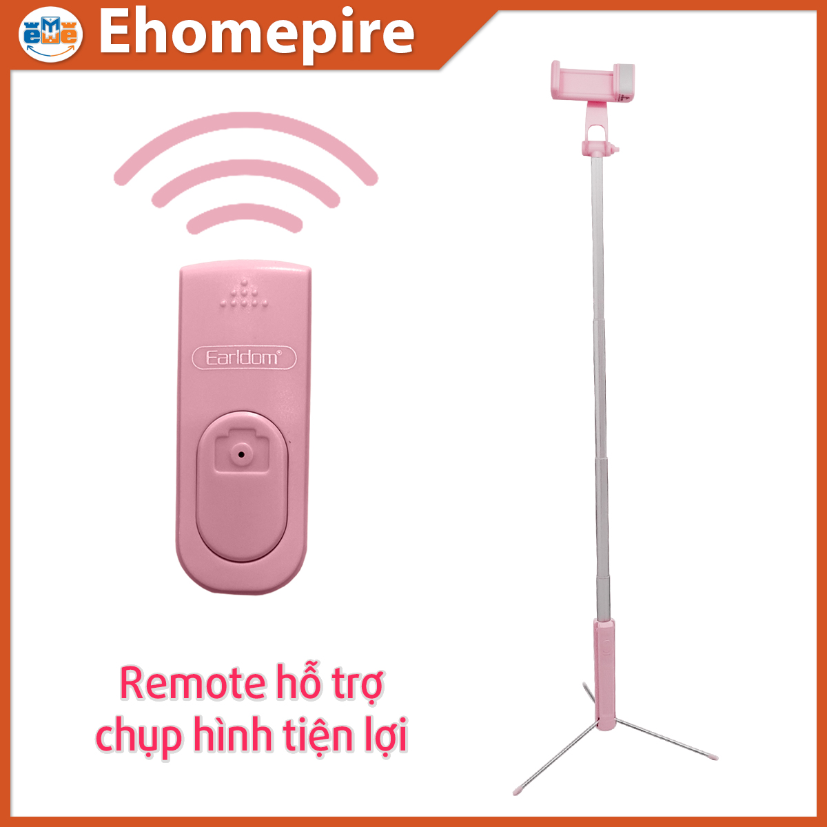 Gậy Chụp Hình Bluetooth Earldom ZP-14 ( Hàng Chính Hãng)