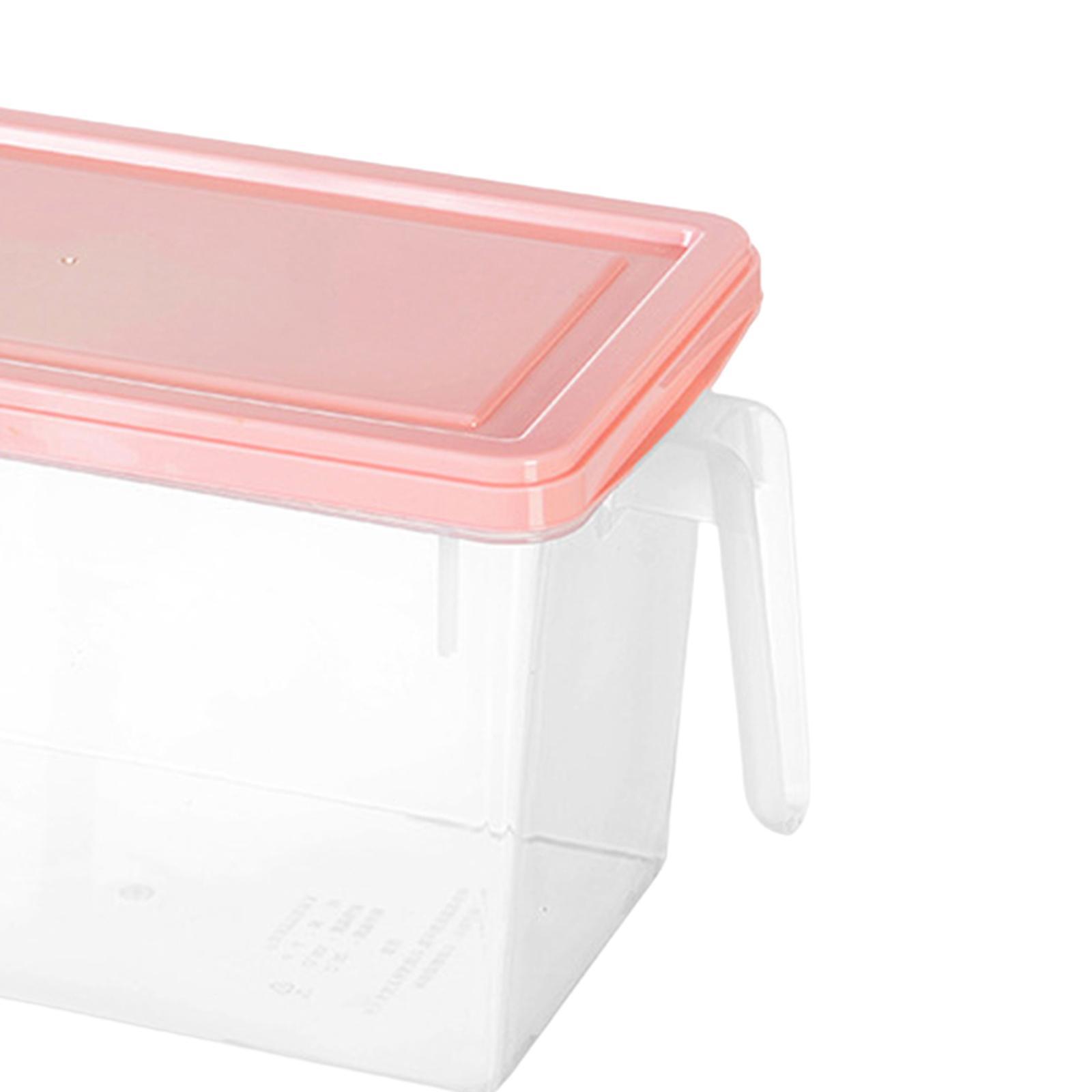 Fresh Keeping Box Leakproof Fridge Organizer Box for Cabinets Drawer Shelves