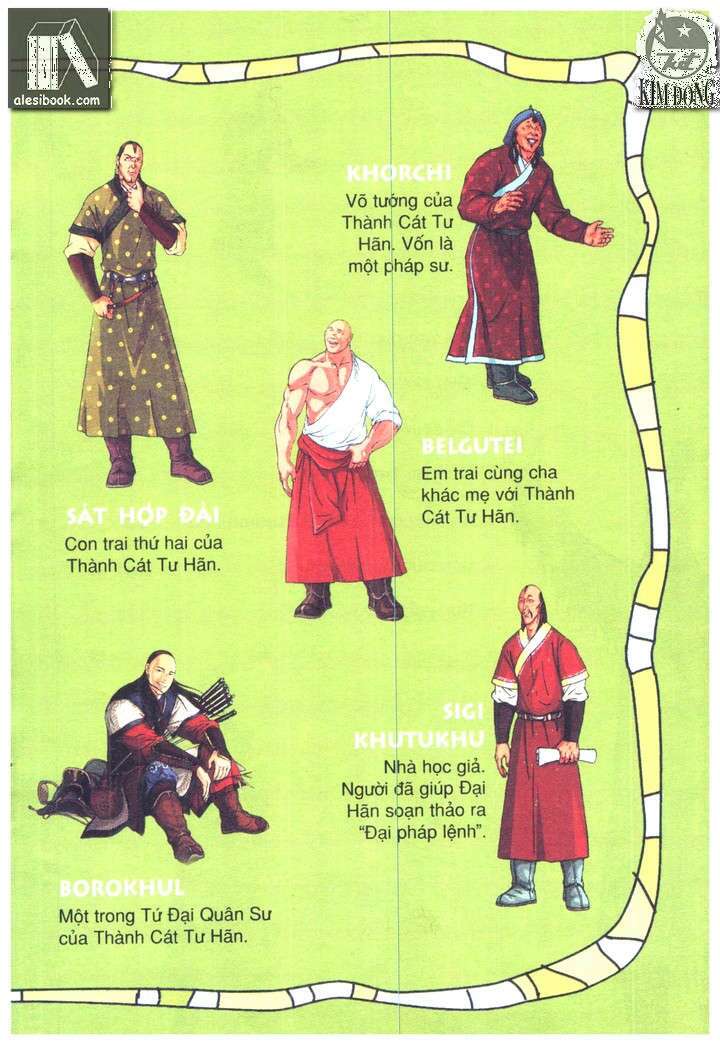 thành cát tư hãn chapter 55 5