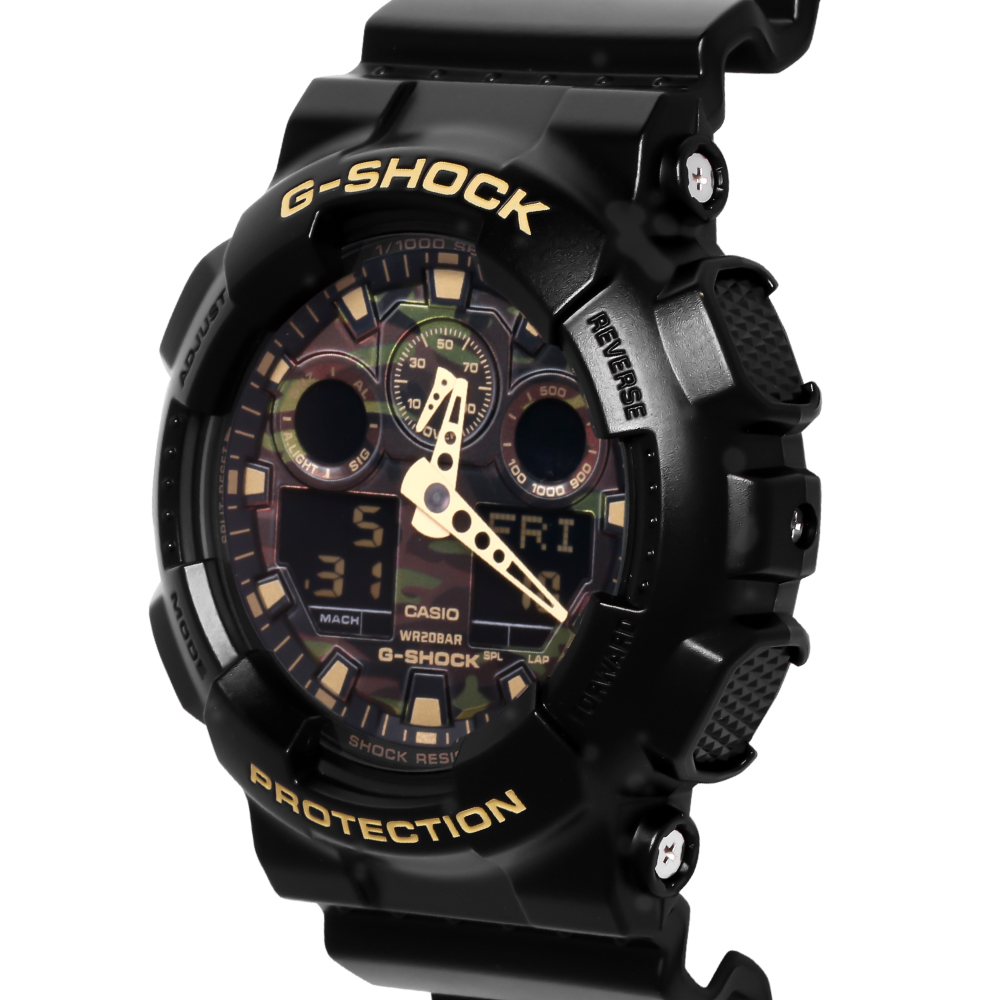 Đồng hồ Nam G-Shock GA-100CF-1A9DR - Hàng chính hãng