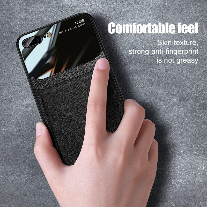 Ốp Lưng Da Pu Chống Sốc Dùng Cho Iphone 11 Pro Xs Max Xr X 6 6s 7 8 Plus
