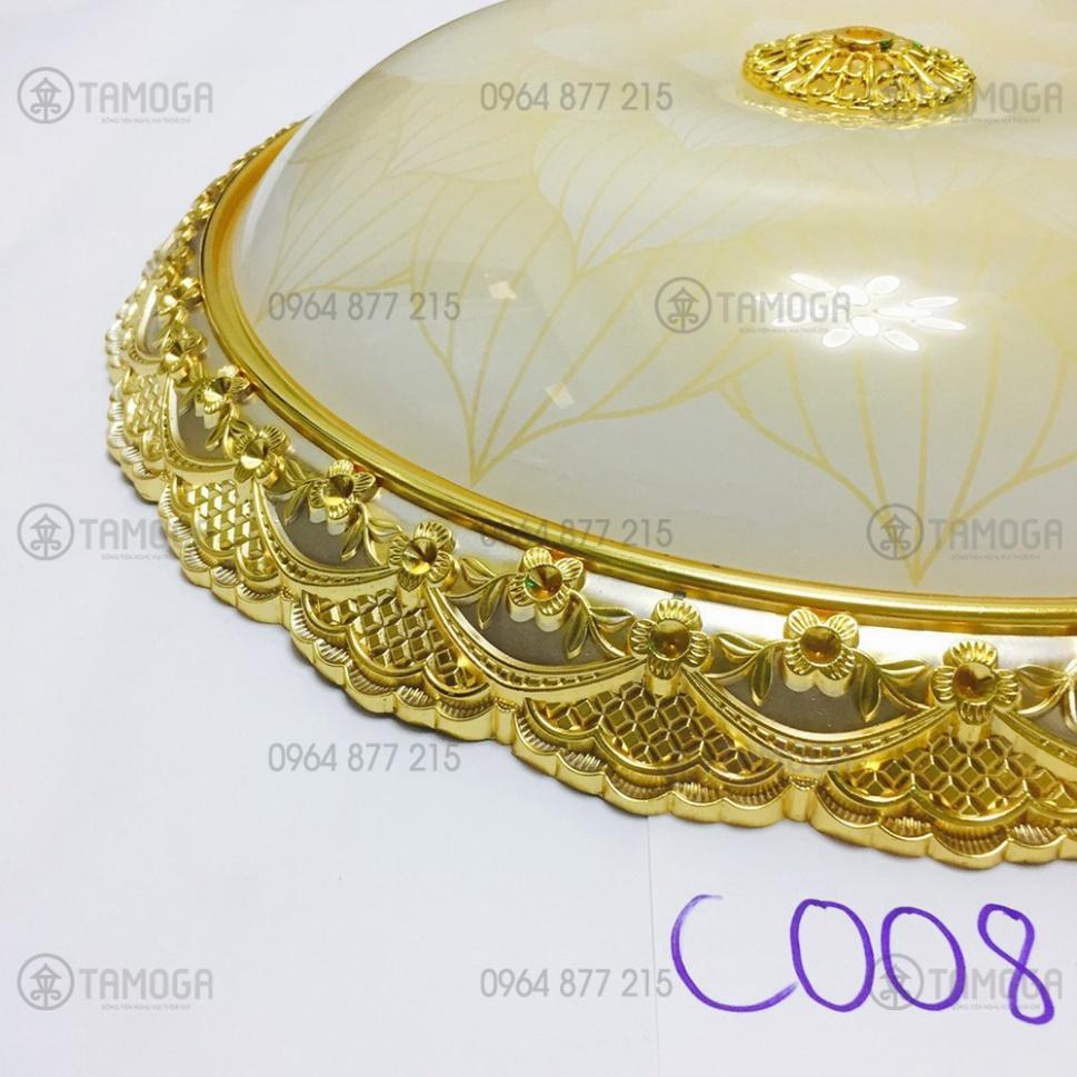 Đèn mâm ốp trần, đèn trần phòng khách OT C008