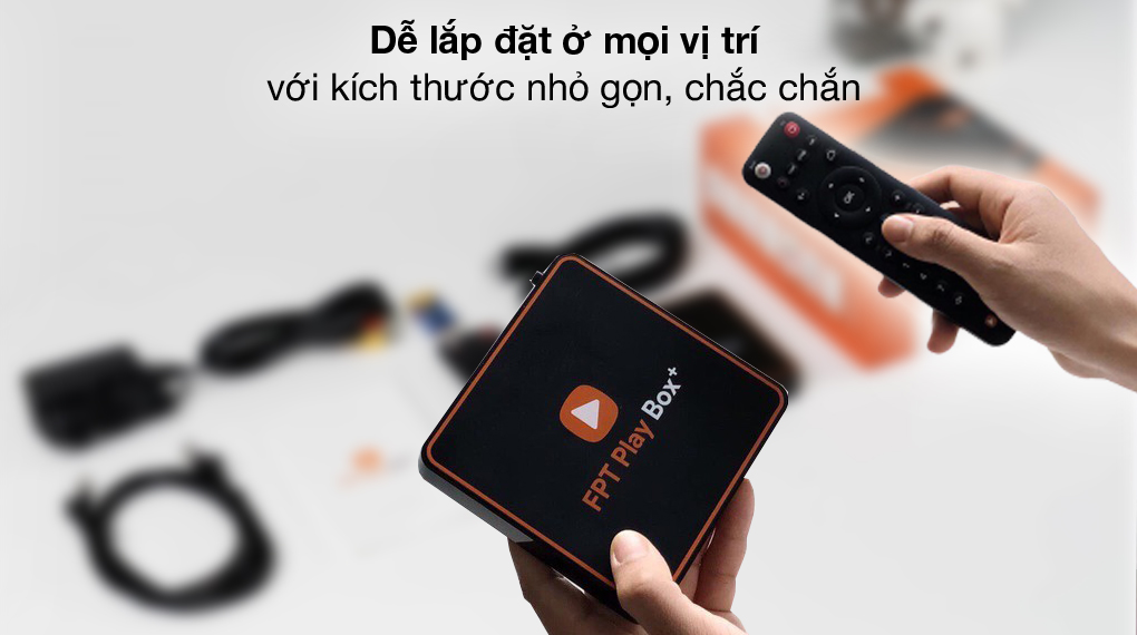 BOX SMART FPT PLAY BOX T550 2G , KÈM REMOTE VOICE ( MIỄN PHÍ 12 THÁNG ĐẦU)