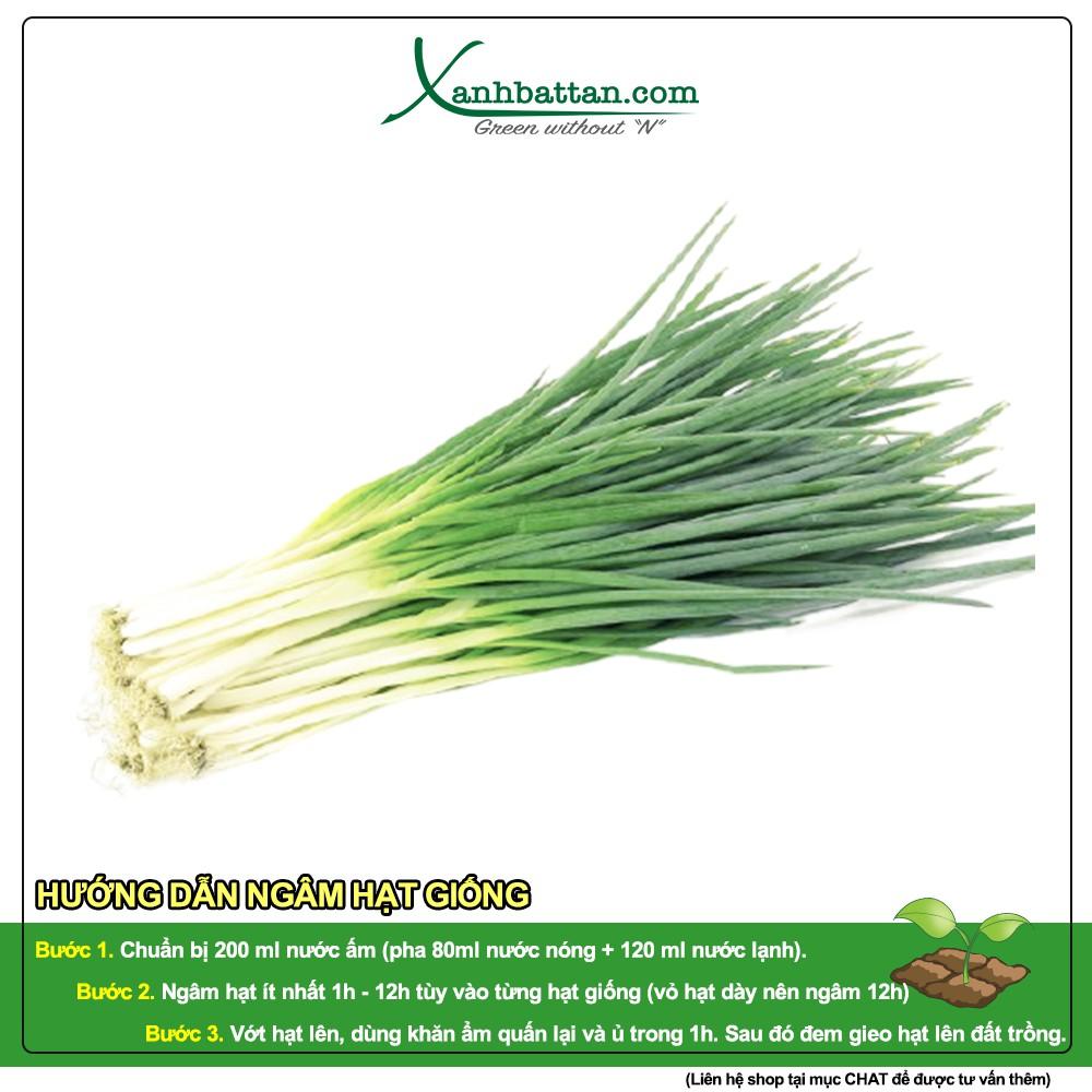 Hạt Giống Hành Lá Gốc Trắng Phú Nông Gói 2 Gram