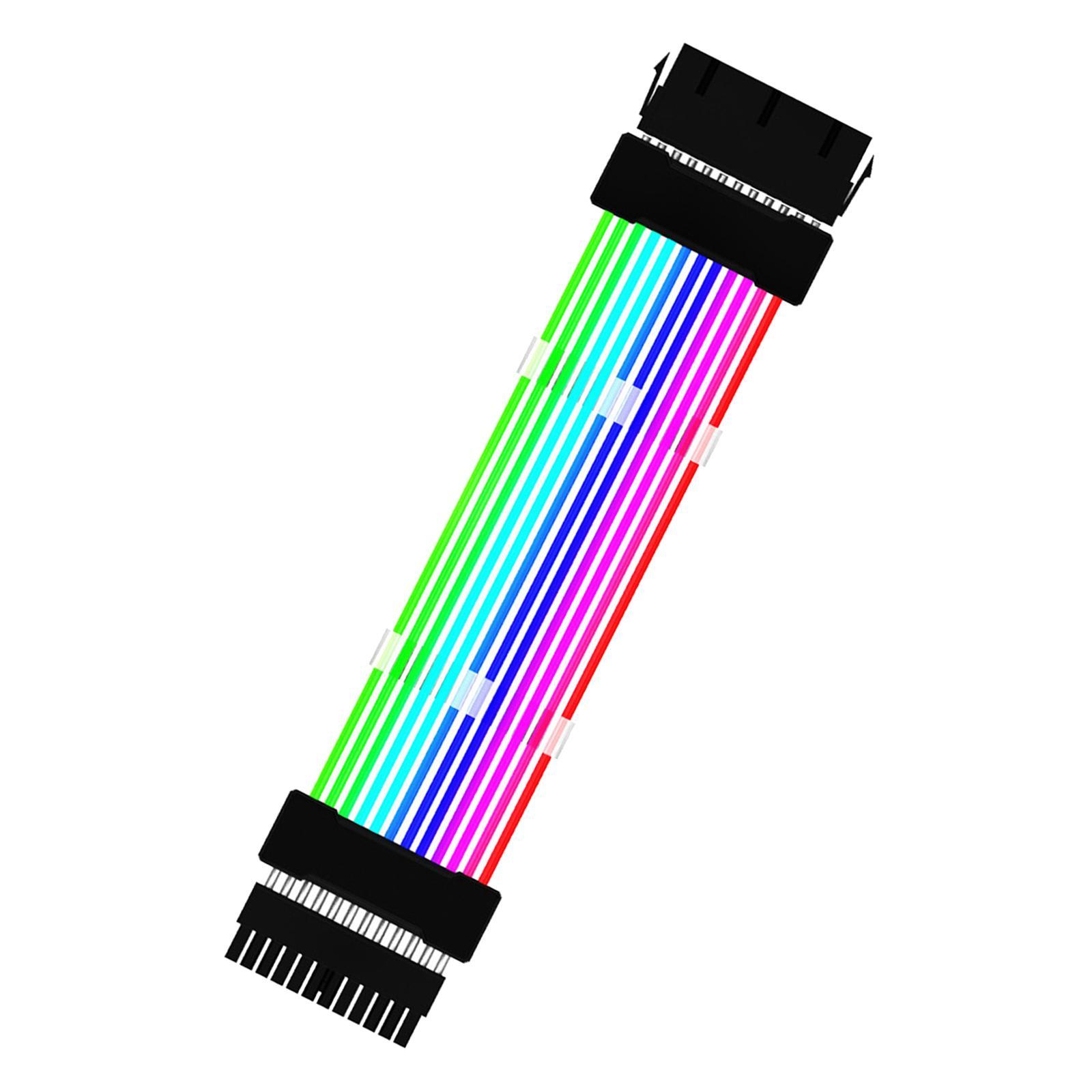 Extension RGB Cable PSU Extension Cable Set PCIe Cable for Computer PC
