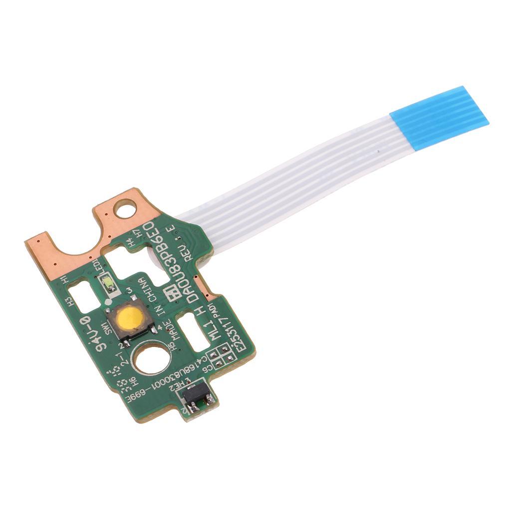 Power Button Board w/ Flex Cable for Pavilion 14-N 15--N DA0U83PB6E0
